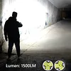 Small Flashlight Rechargeable Portable Torch 1500 High Lumens Pocket Lantern