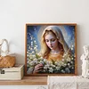Diamond Painting-DIY Full Round Drill Our Lady