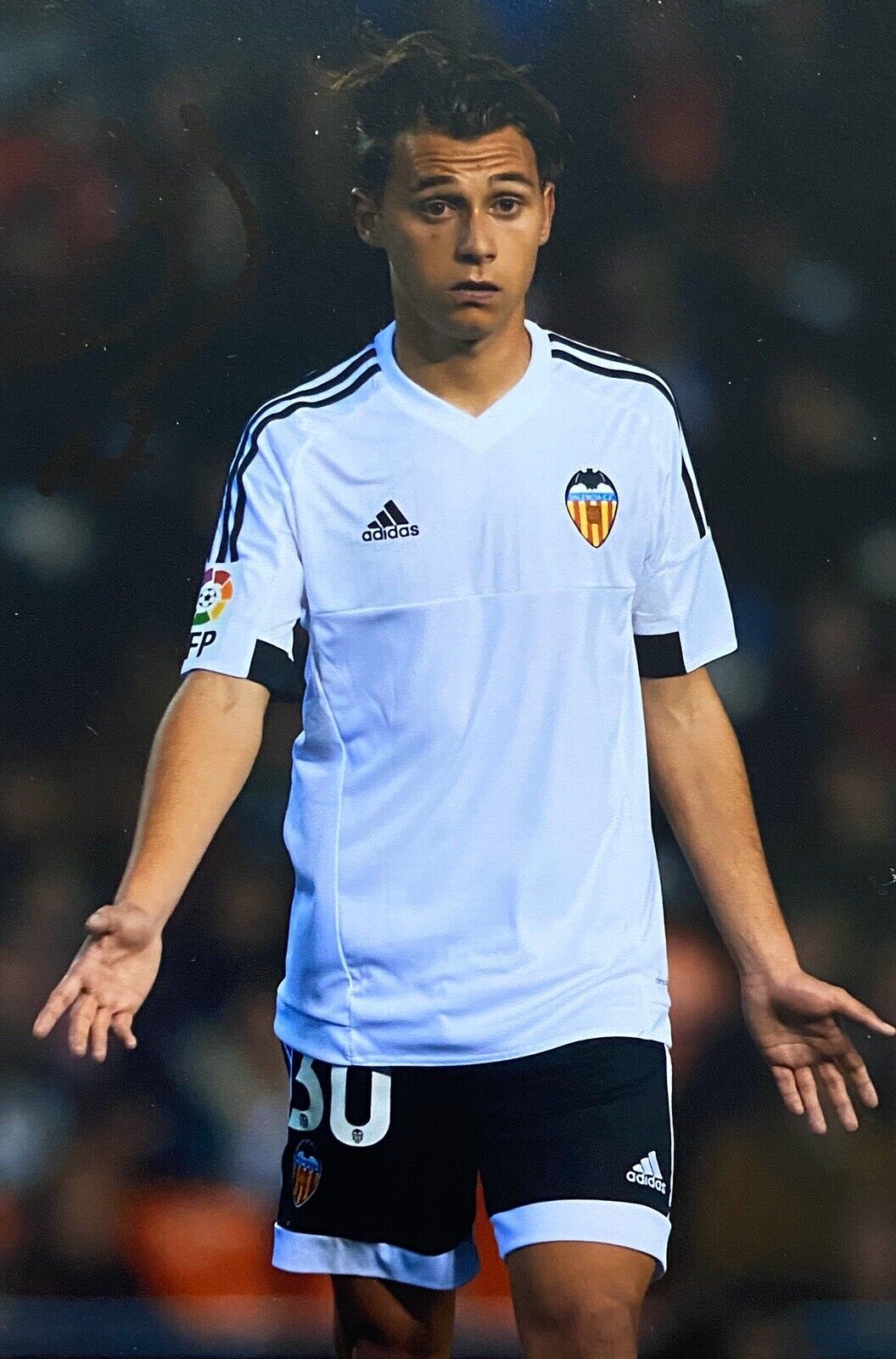 Fran Villalba Genuine Hand Signed 6X4 Photo Poster painting - Valencia CF 3