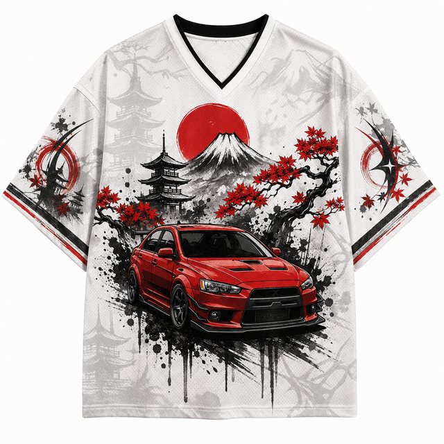 Techwear JDM Moto 28 Short Sleeve Jersey