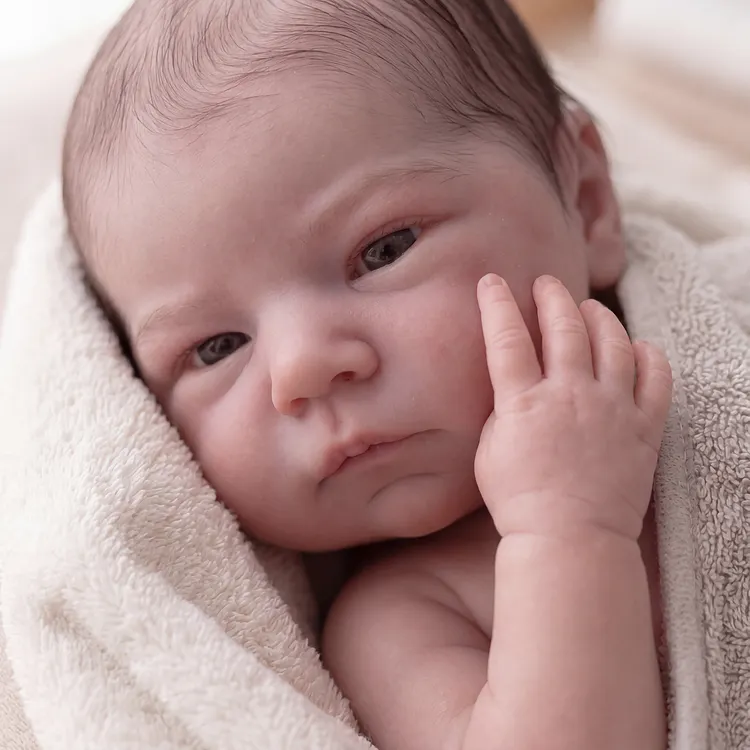 [Pre-Order]12"/16"Full Body Silicone Reborn Baby Doll Ultra Realistic Girl - Nino