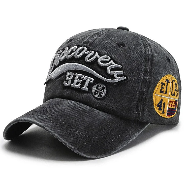 2023 Summer Women Men Baseball Cap Solid Snapback Letter Embroidery Vintage Sunhat Outdoor Cotton Hip Hop Baseball Hat Casquette