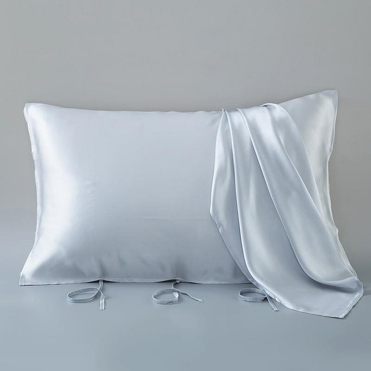 Lace-up Travel Silk Pillowcase-Chouchouhome