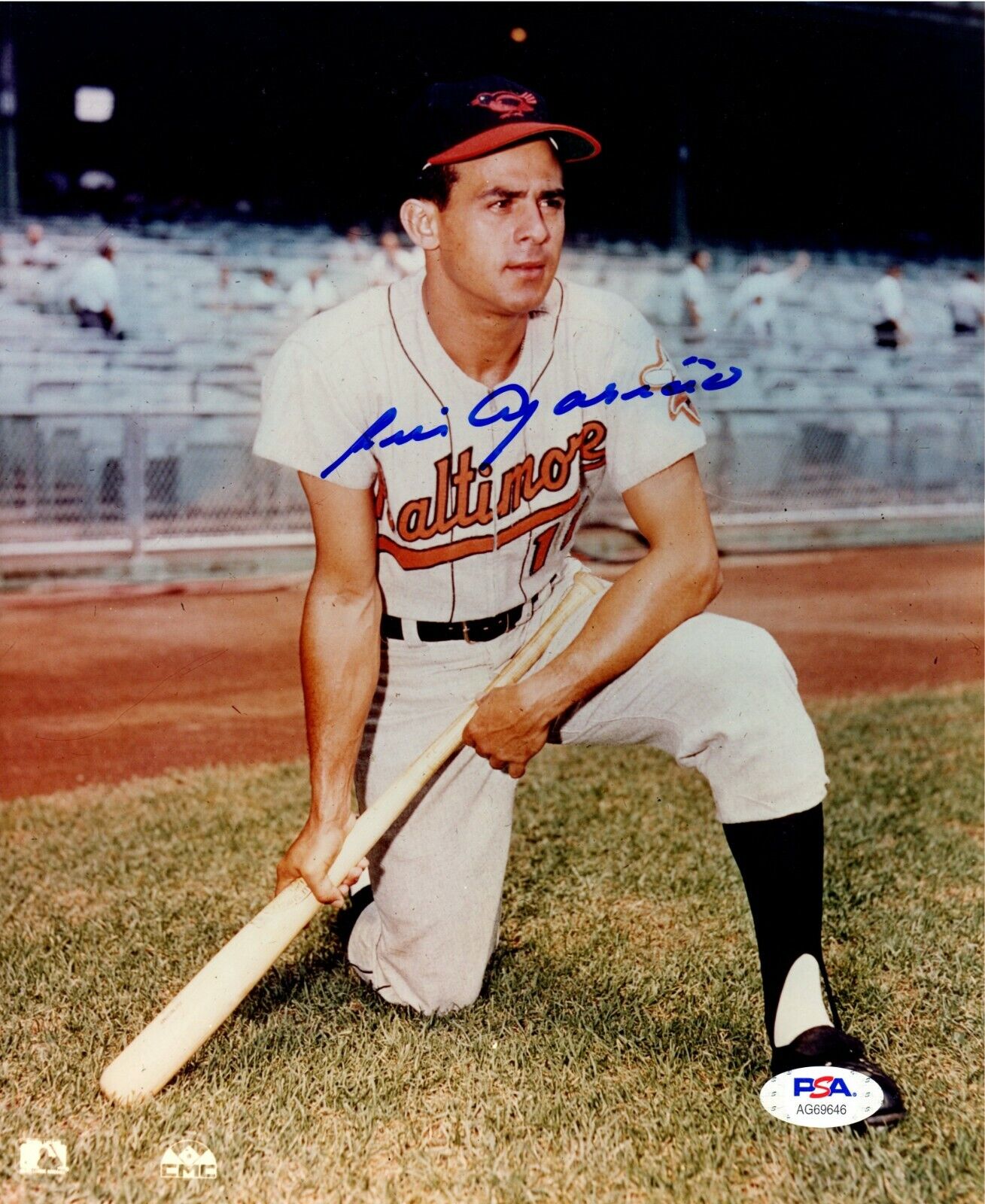 Luis Aparicio autographed signed 8x10 Photo Poster painting Baltimore Orioles PSA COA Photo Poster painting File