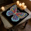 (25x25cm)DIY Butterfly Framed Handmade Pearl Painting Art Craft Kit Living Home Decor