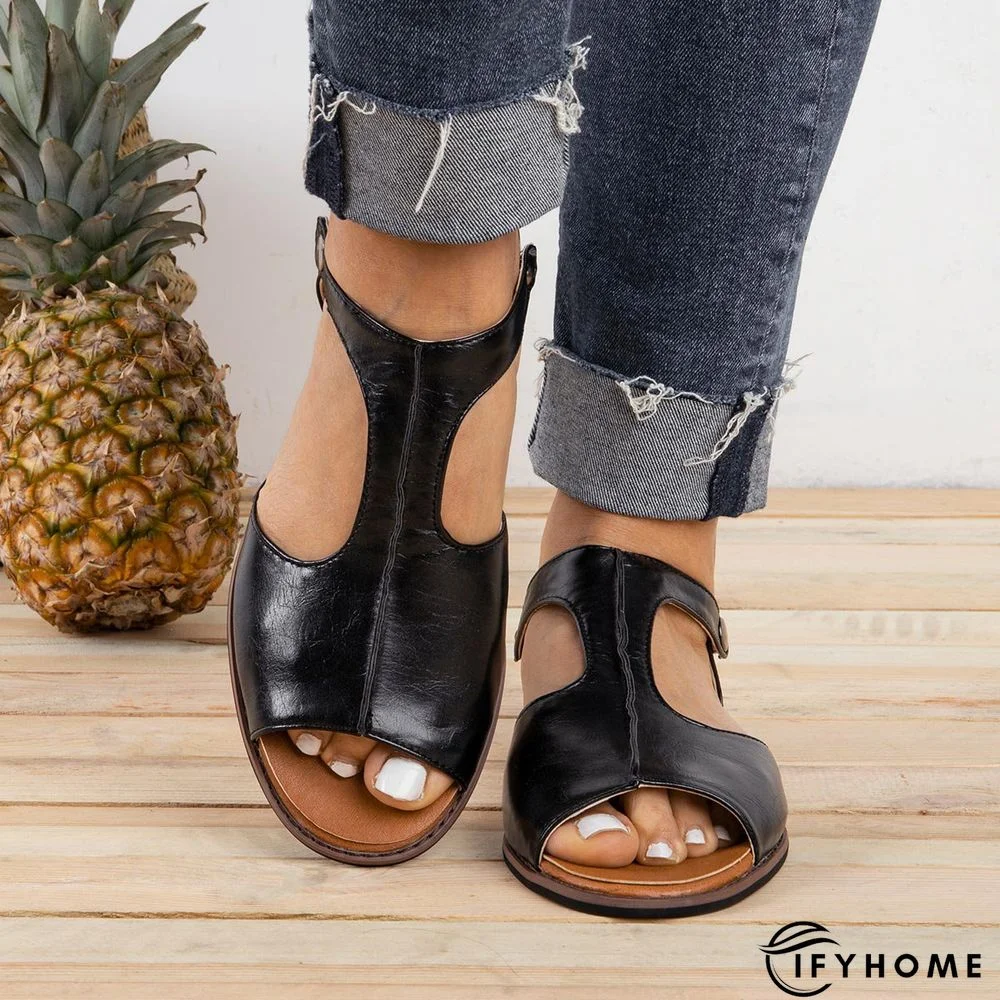 Summer Holiday Flat Heel Shoes | IFYHOME