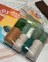 Potted Plant Coasters Crochet Kit with Step-By-Step Video Tutorials, Crochet Hooks for Adults
