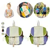 Nylon School Camping Daypack for Kids Cute Book Sackpack for Gym Sport Traveling