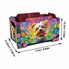 5D diy Diamond Painting Kunst dekorative Aufbewahrungsbox Holz Lagerung Clutch (Hund)