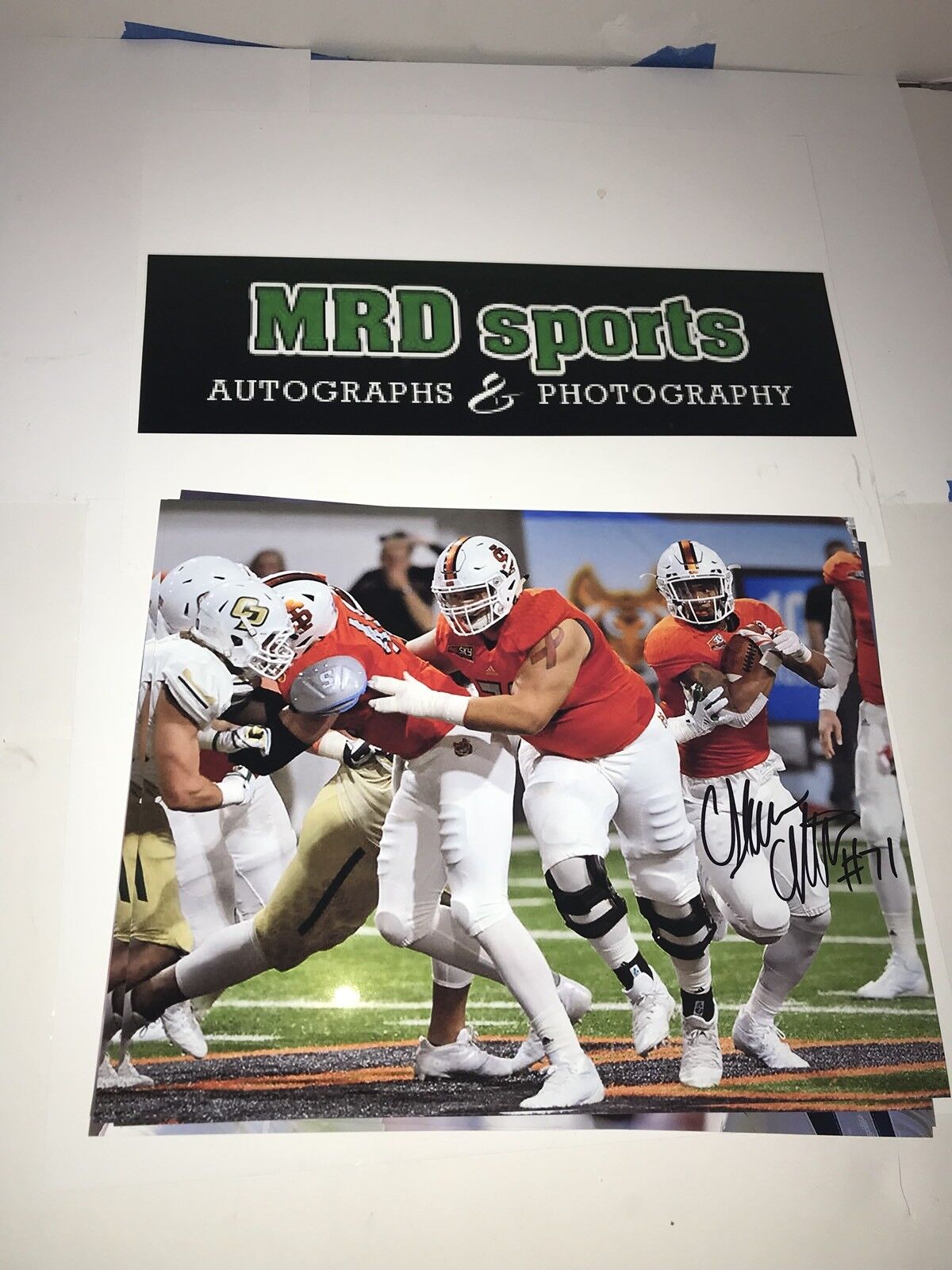 Skyler Phillips Idaho State hand signed autographed 8x10 football Photo Poster painting B