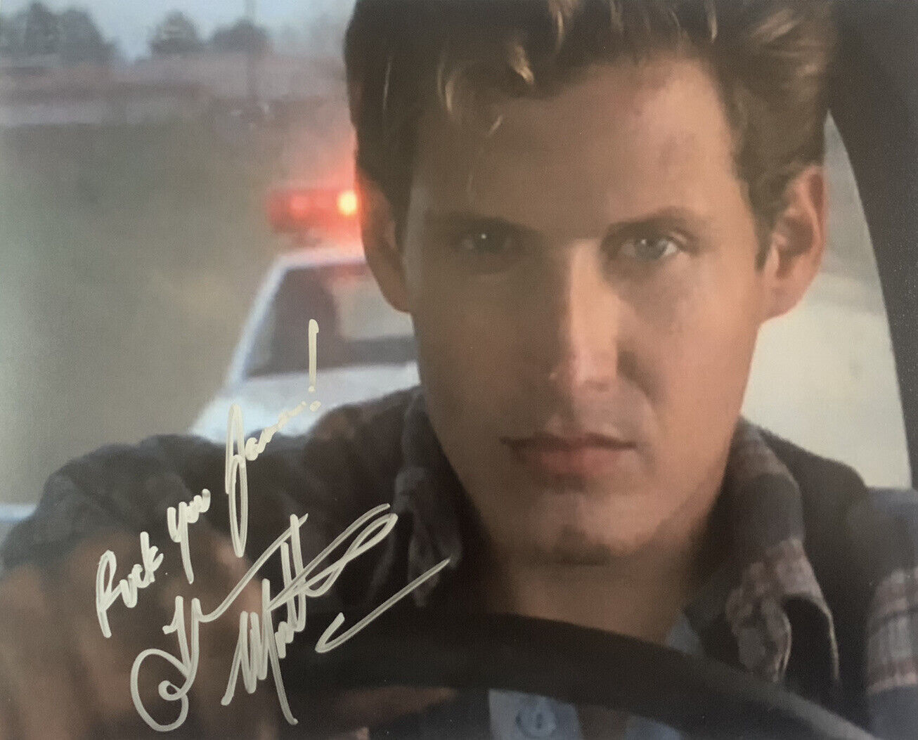 THOM MATHEWS HAND SIGNED 8x10 Photo Poster painting FRIDAY THE 13th MOVIE AUTOGRAPH COA