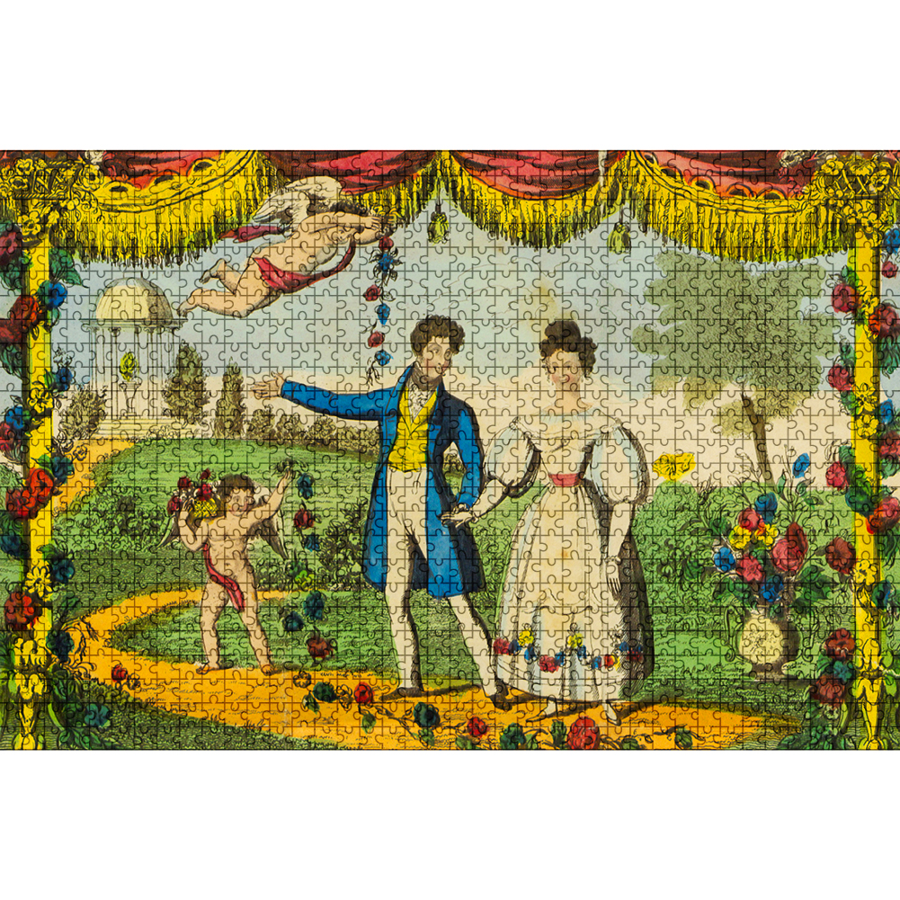 

Angel Couple - 1000 Pieces Jigsaw Puzzle, 501 Original