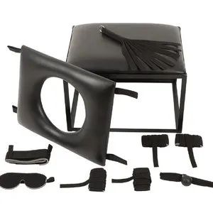 pornhint Pornhint BDSM The Throne  padded chair Dungeon Furniture Flogger Bondage gear Spanking Torture Chair Flogging Obedience Furniture Playroom Furniture