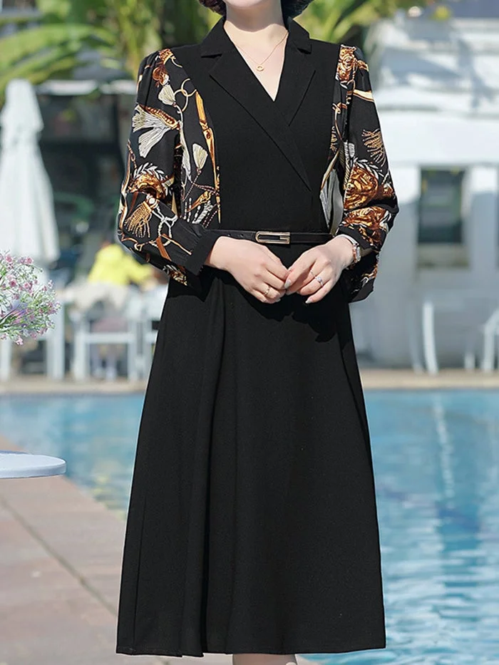Fashion Elegant Long Sleeve Dress