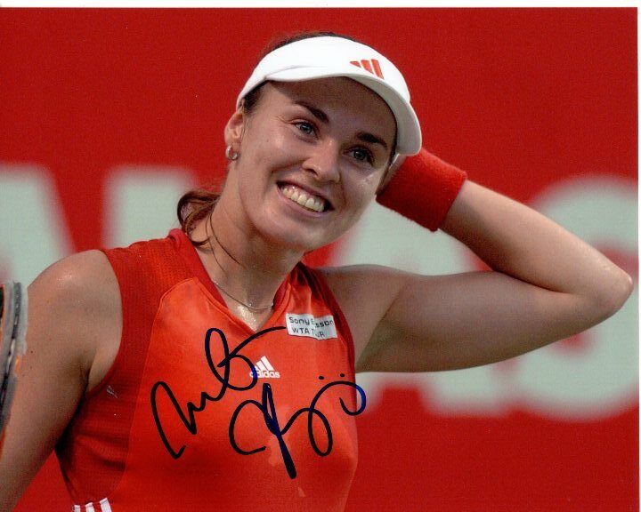 MARTINA HINGIS signed autographed TENNIS Photo Poster painting