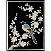 DIY Pearl Painting Magpie with Frame for Home Wall Decor(30x40cm)