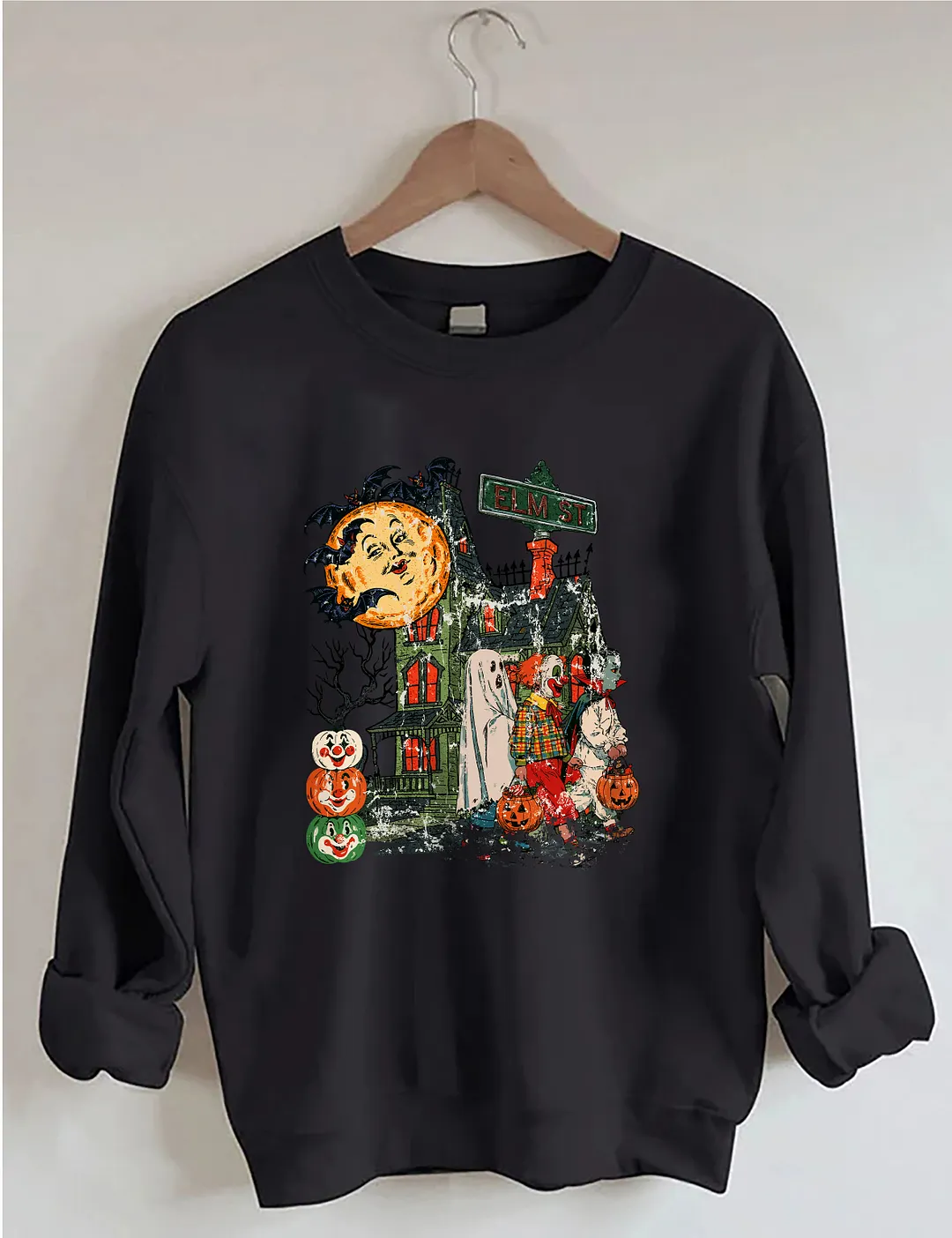 Spooky Trick-Or-Treaters Sweatshirt