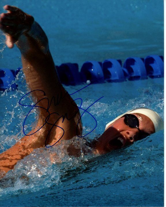 SUMMER SANDERS signed autographed OLYMPIC GOLD MEDAL SWIMMER SWIMMING Photo Poster painting