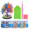 Diamond Painting Acrylic Flower Tree Desktop Decor for Office Desktop Decor