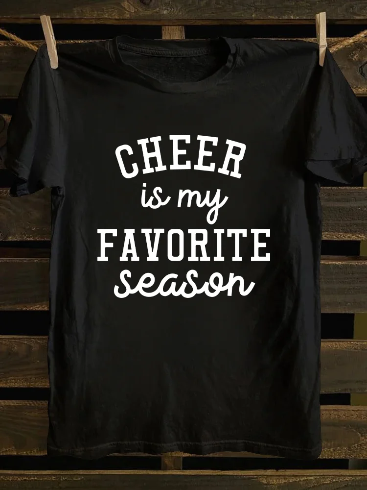 Cheer Is My Favorite Season T-shirt