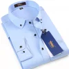 Business casual solid color shirt