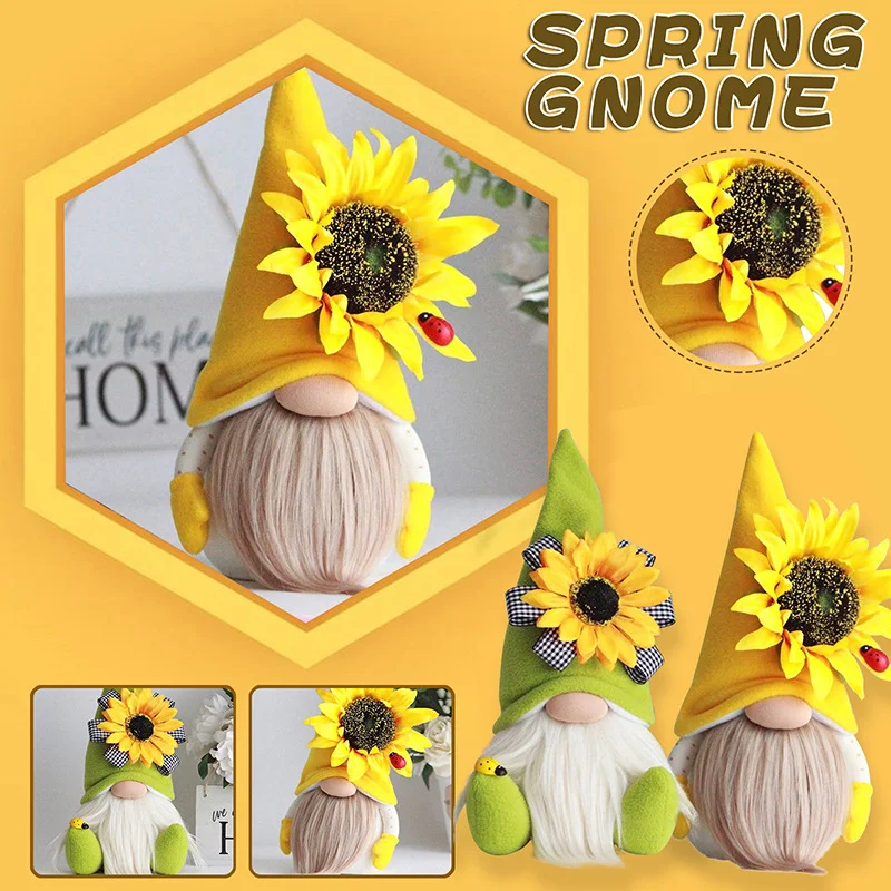 Bee Festival Sunflower Gnome