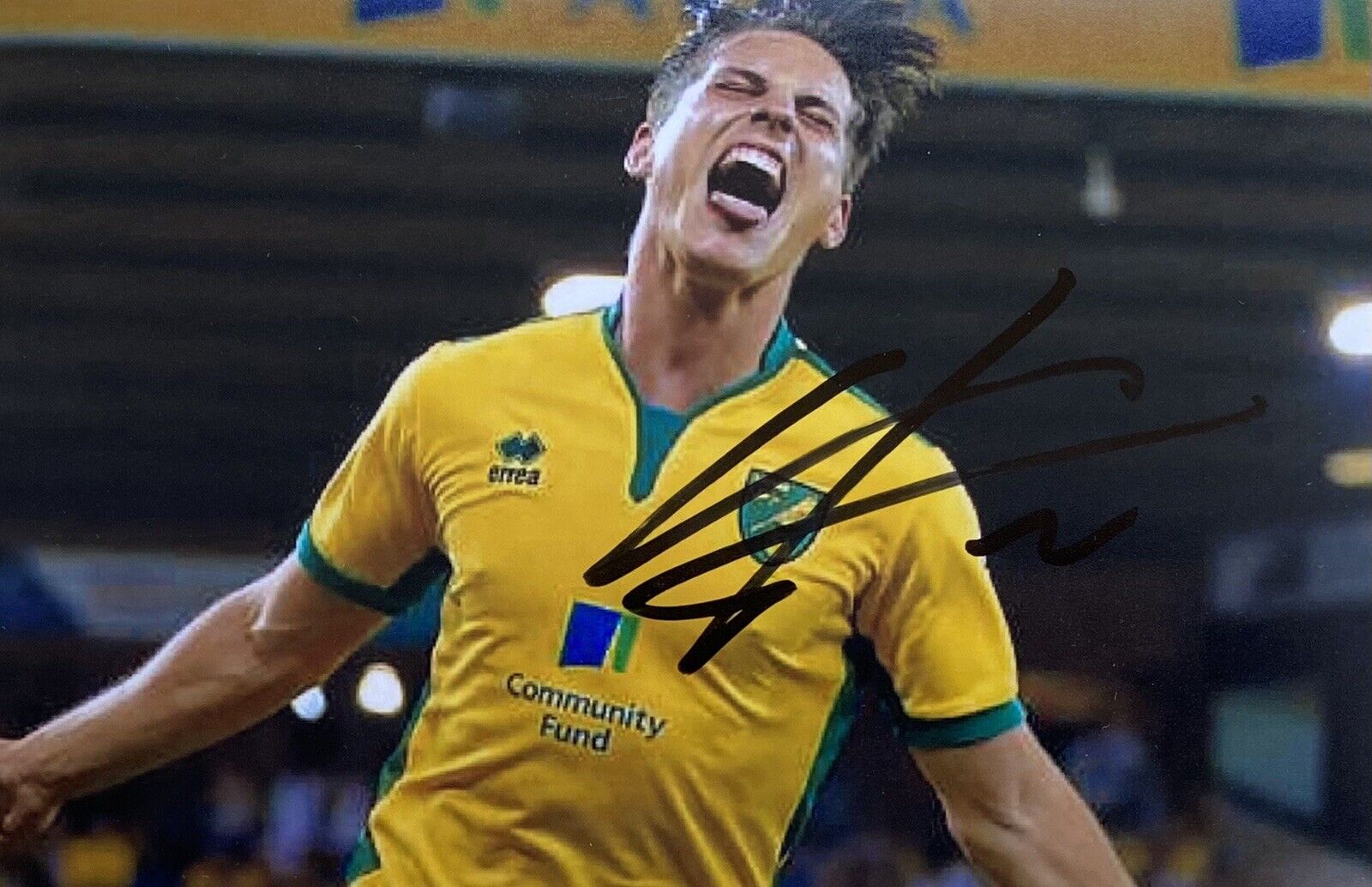 Sergi Canos Genuine Hand Signed Norwich City 6X4 Photo Poster painting, See Proof