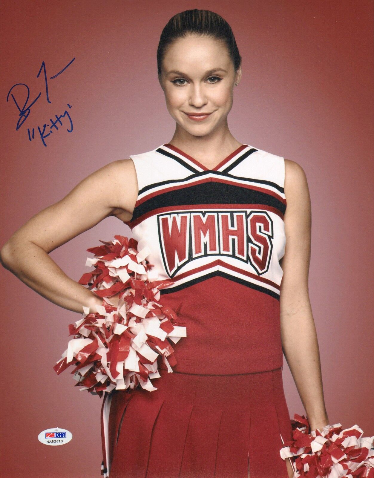 Becca Tobin Signed Glee 11x14 Photo Poster painting Picture PSA/DNA COA Autograph w/ Kitty WMHS