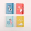 8PCS Inspiring Quote Colorful Cartoon Floral A7 Portable Writing Paper Notebooks Diary Meeting Stationery Gift