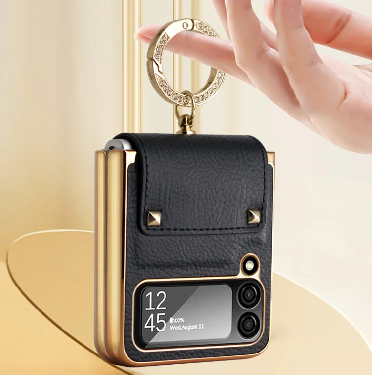 For Samsung Zfilp3/4 Leather Stand Phone Case