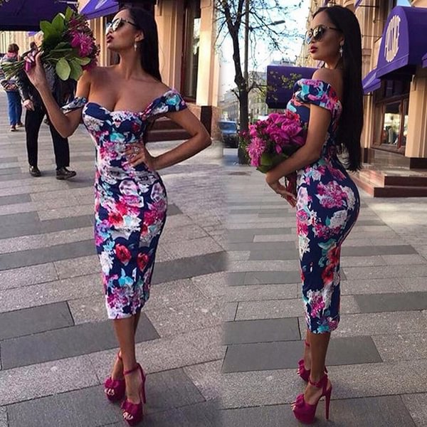 Women Lace Beach Boho Maxi Sundress Sleeveless Long Dress Party Holiday Strapless Dresses - BlackFridayBuys