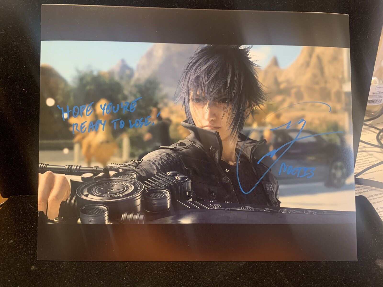 Ray Chase Signed 8x10 Photo Poster painting Final Fantasy 15 XXV Noctis COA D11