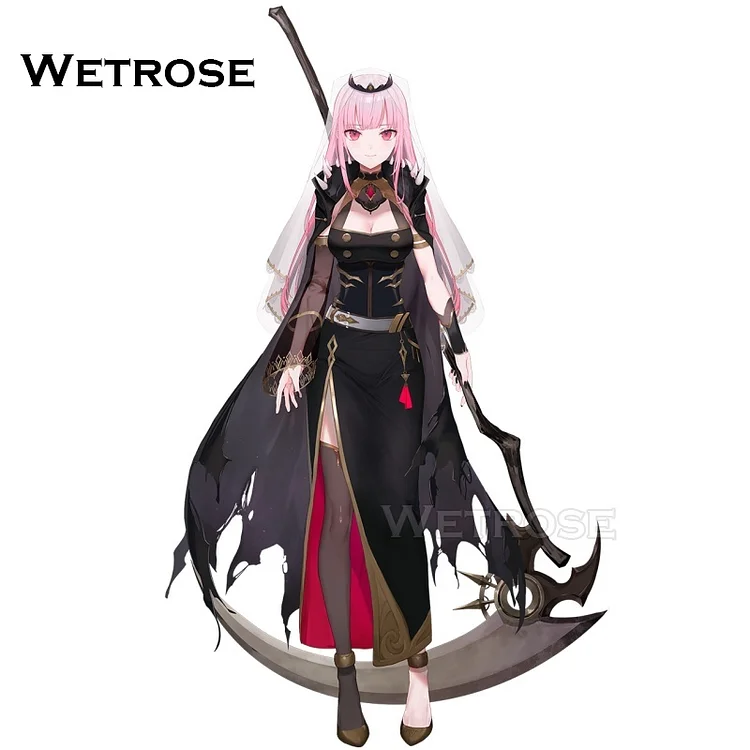 【Deposit-Poll】Wetrose Mori Calliope Hololive EN Vtuber Cosplay Costume