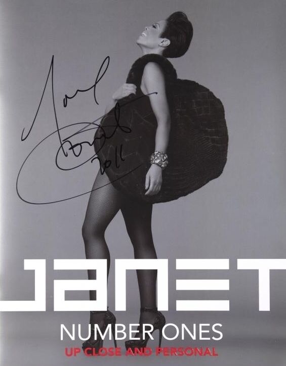 JANET JACKSON Signed Photo Poster paintinggraph - Pop / R&B Singer - Preprint