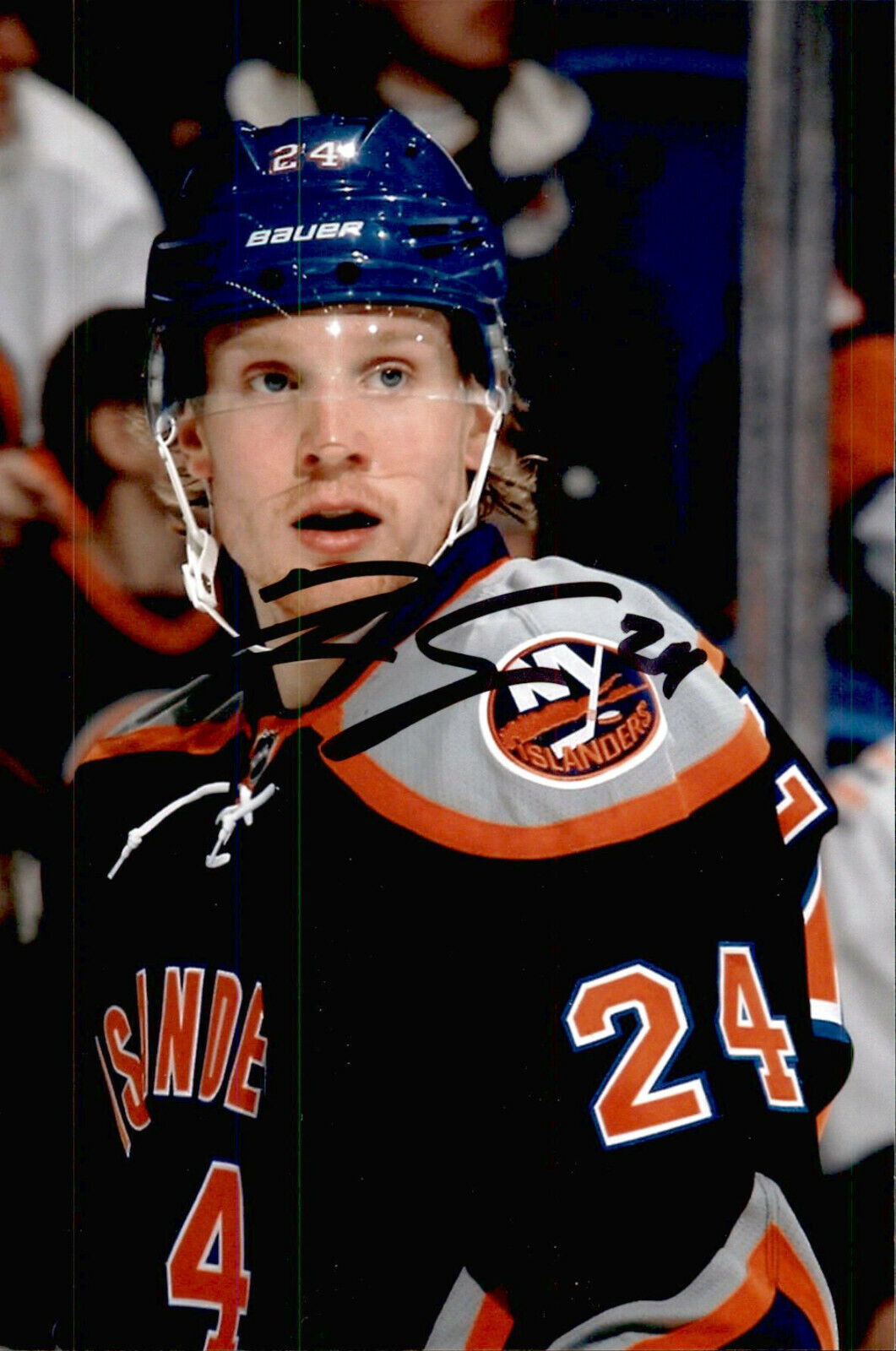 Kevin Czuczman SIGNED 4x6 Photo Poster painting NEW YORK ISLANDERS #2