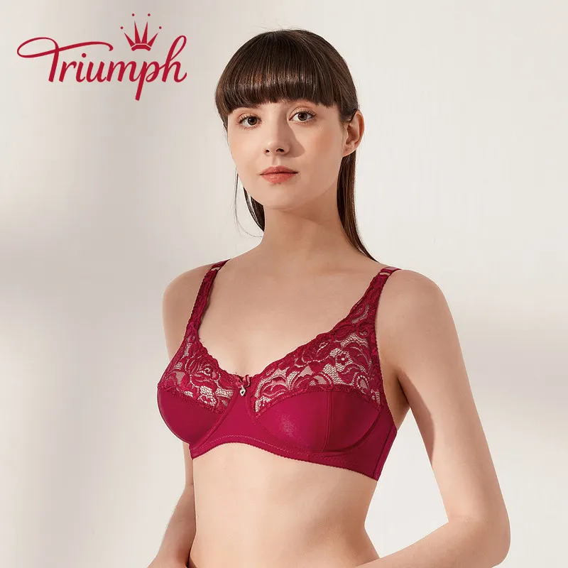 Triumph - Koronkowa bielizna push-up plus size[M-6XL]