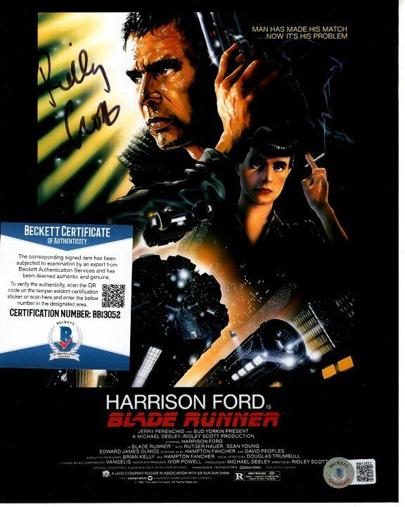 RIDLEY SCOTT signed BLADE RUNNER 8x10 Photo Poster painting Beckett BAS