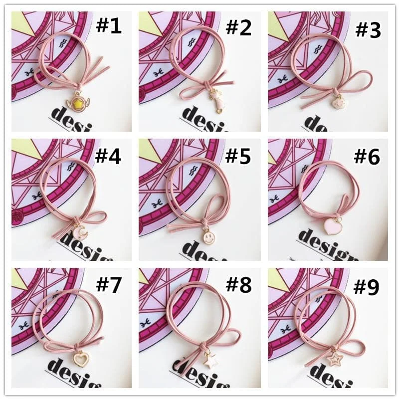 Pink Cardcaptor Sakura Kawaii Hair Ring SP1811785