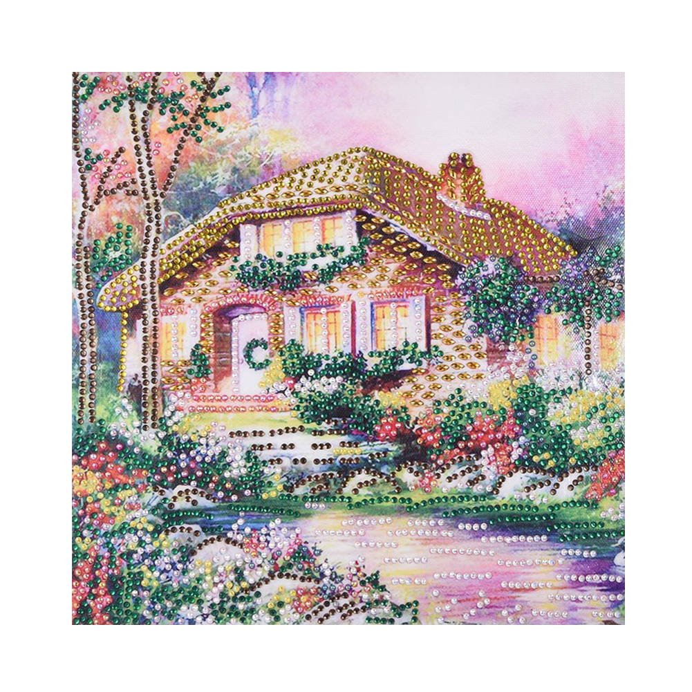 

Small House - Special Shaped Diamond Painting - 30*30CM, 501 Original