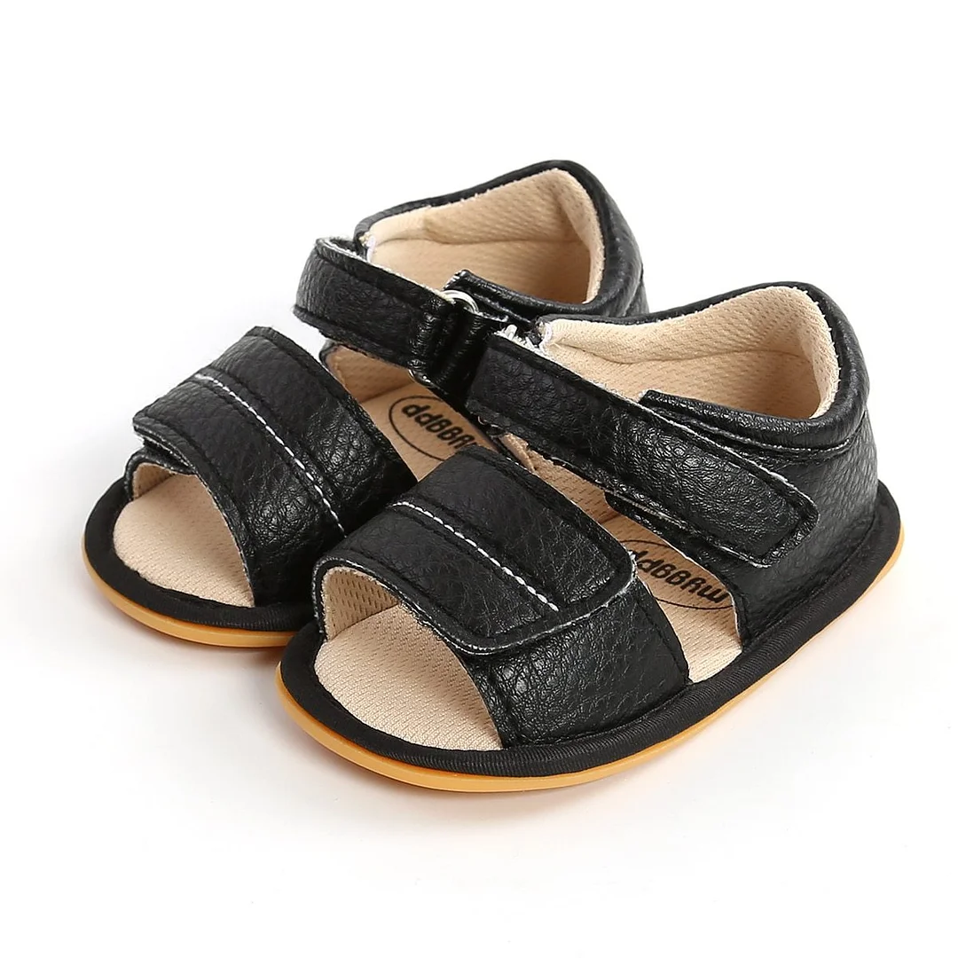 New Canvas PU Baby Non-Slip Sandals Child Summer Boys Fashion Sandals Sneakers Infant Shoes 0-18 Month Baby Shoes