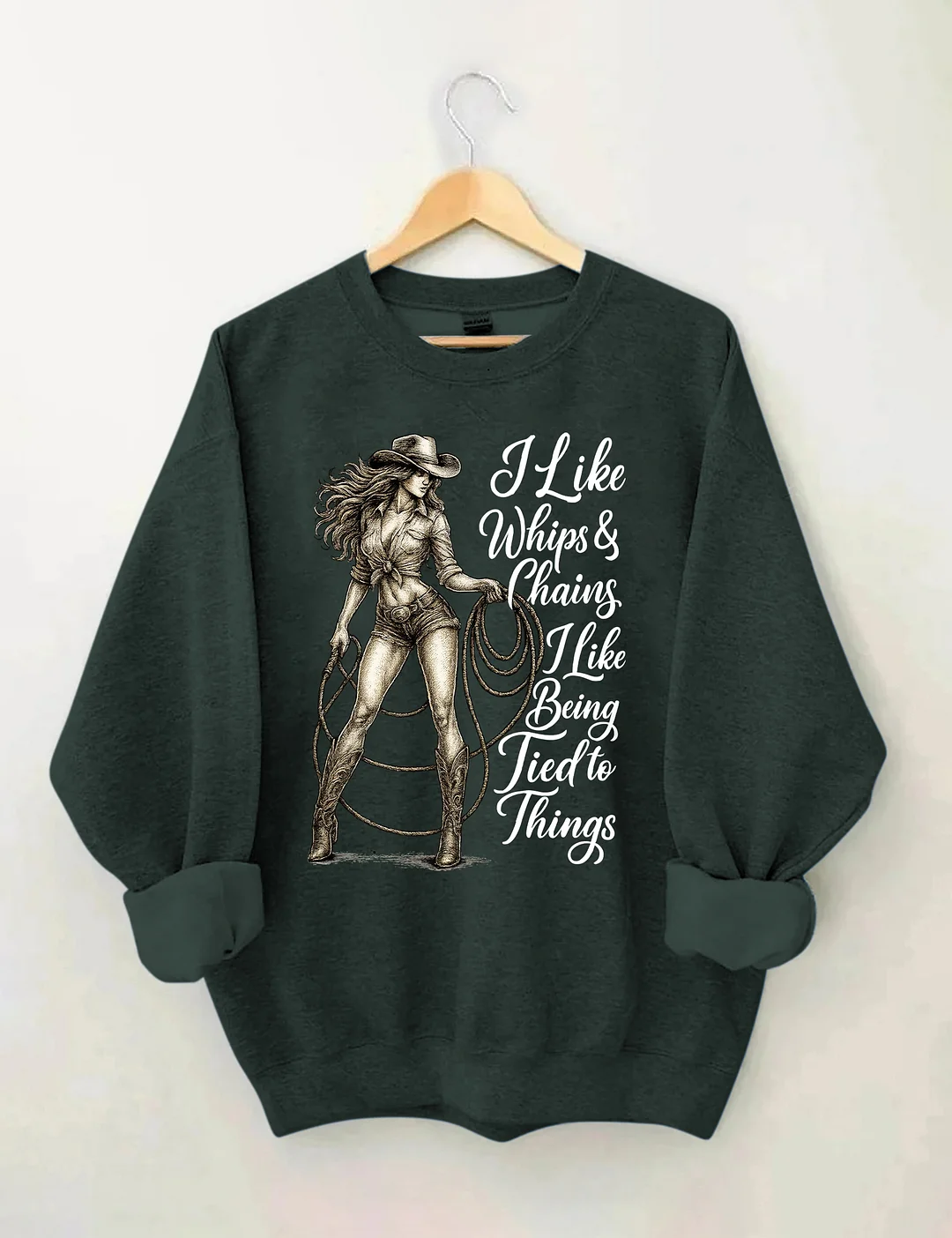 Western Whips & Chains Sweatshirt