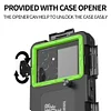 Professional Mobile Phone Diving Case IP68 TPU PC Material Waterproof, Dustproof and Shockproof With Lanyard Underwater Seal HD Photo Recording iPhone Huawei Universal