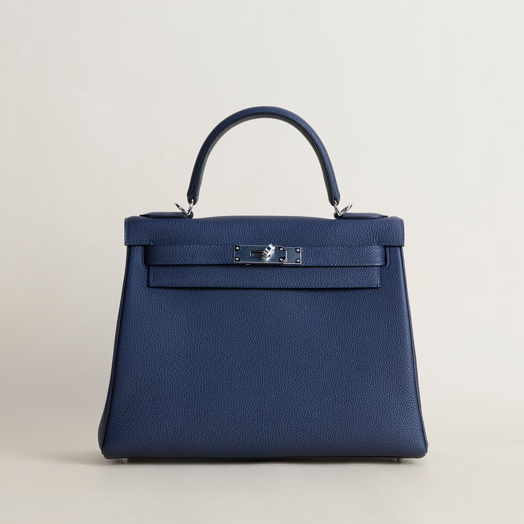 Kelly28 Togo 2Z Blue nuit PHW