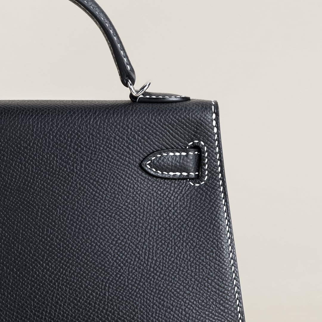 Mini Kelly II Epsom 89 Noir/37 Gold PHW