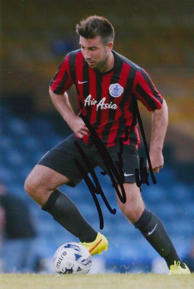 QUEENS PARK RANGERS HAND SIGNED MICHAEL DOUGHTY 6X4 Photo Poster painting 1.