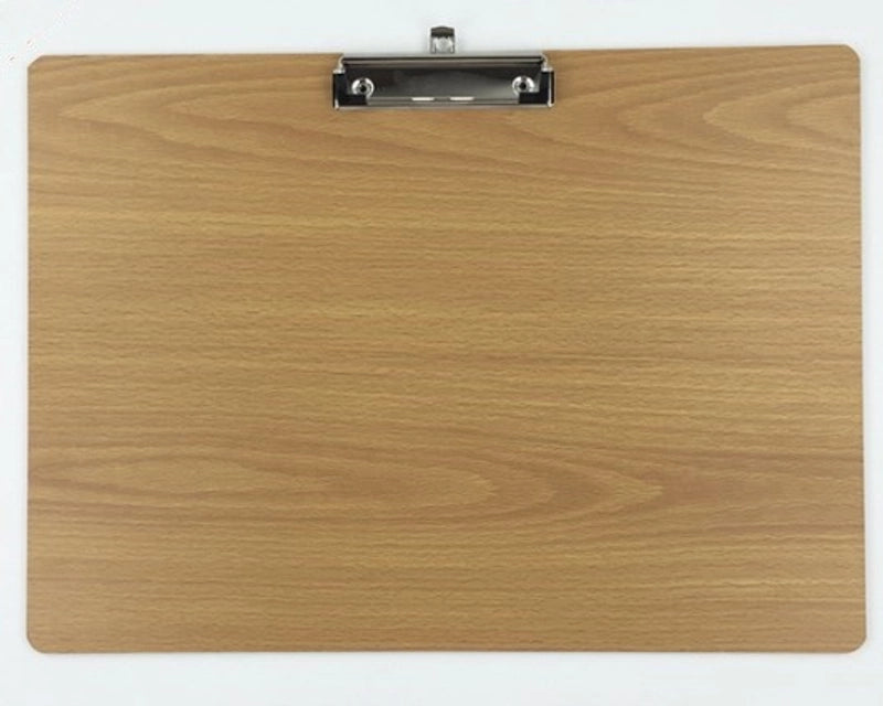 1 Piece Solid Color Class Learning Daily Mdf Height Density Plate Classic Style Folder