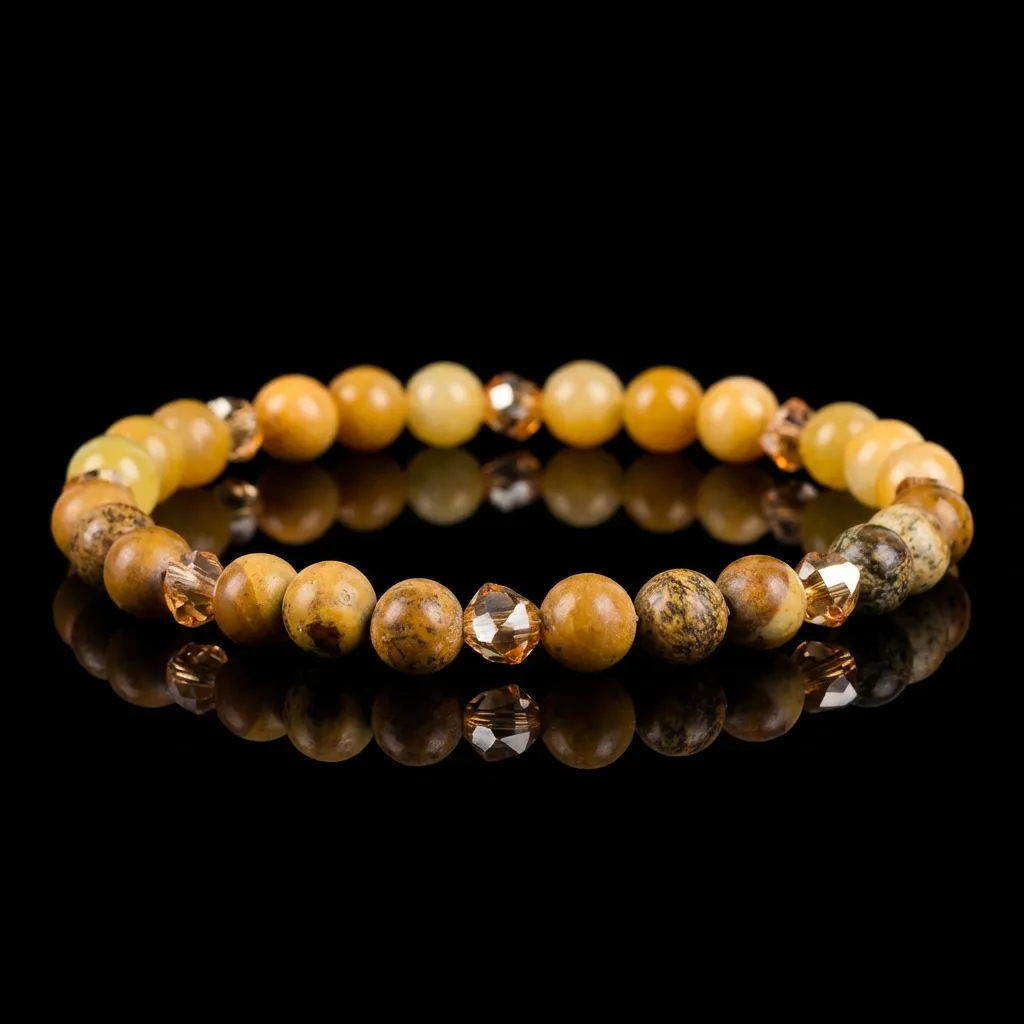 The Solar Citrine Edit | 6mm Natural Gemstone Bracelet