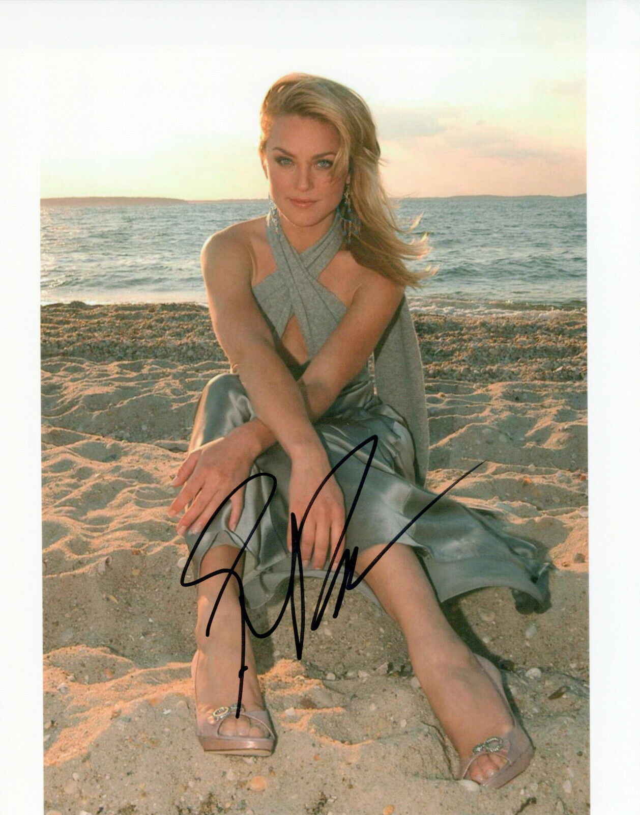 Elisabeth Rohm glamour shot autographed Photo Poster painting signed 8x10 #3