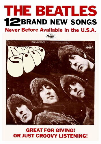 BEATLES POSTER - RUBBER SOUL PROMO - Photo Poster painting POSTER INSERT PERFECT FOR FRAMING