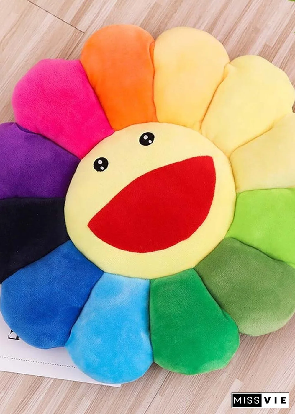 Colorful Flower Pillow